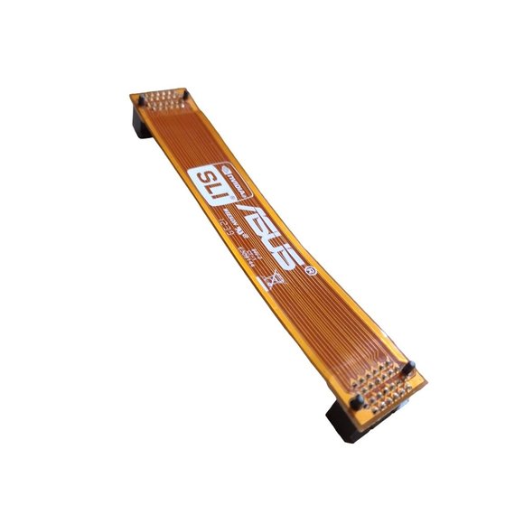 2 WAYS ASUS Flexible NVIDIA SLI Bridge CABLE for ASUS P9X79 PRO ORIGINAL 4.7" - Picture 1 of 5